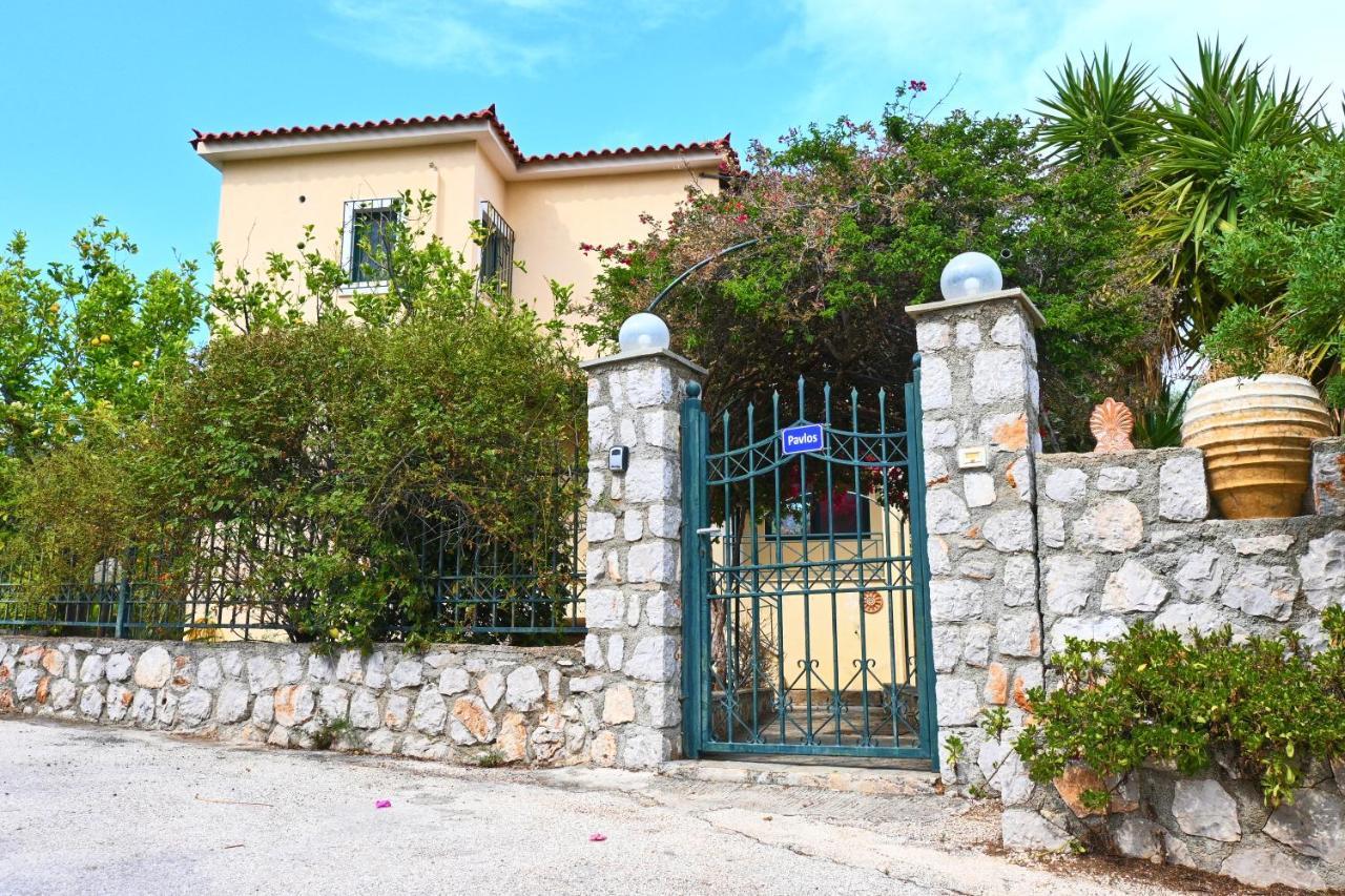 Pavlos' Cottage With Beach View Kórfos Extérieur photo